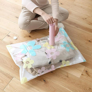 Sac de compression de stockage sous vide