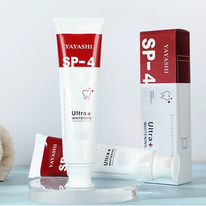 Dentifrice probiotique éclaircissant et enlevant les taches