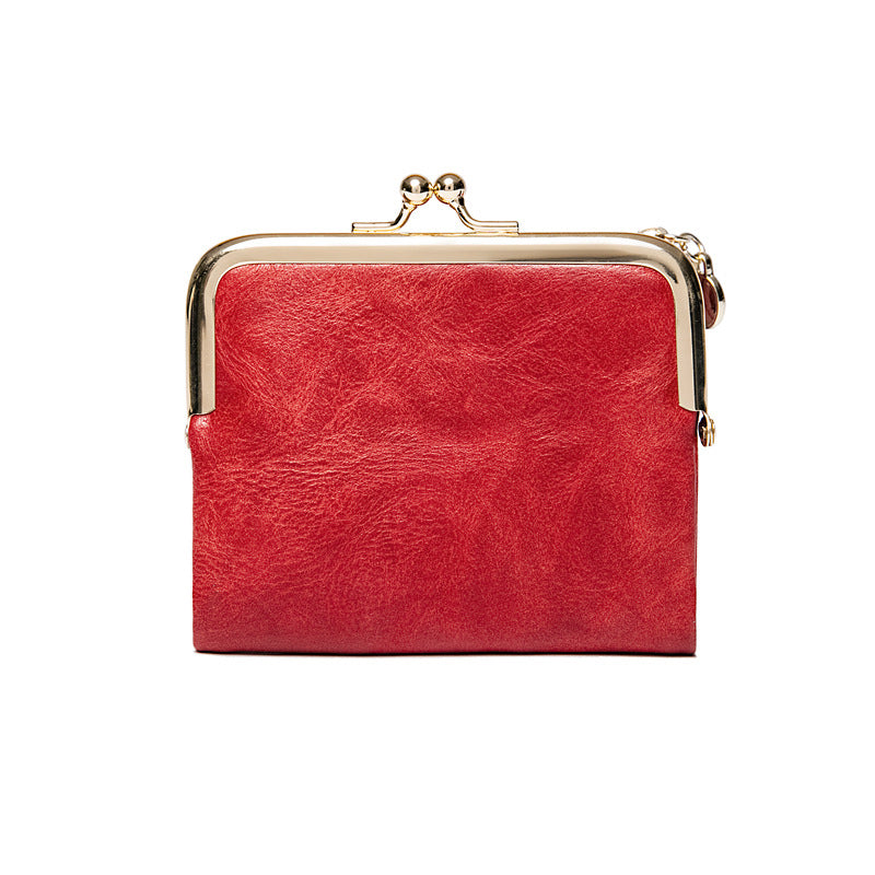 Mini porte-monnaie carré à la mode pour dames