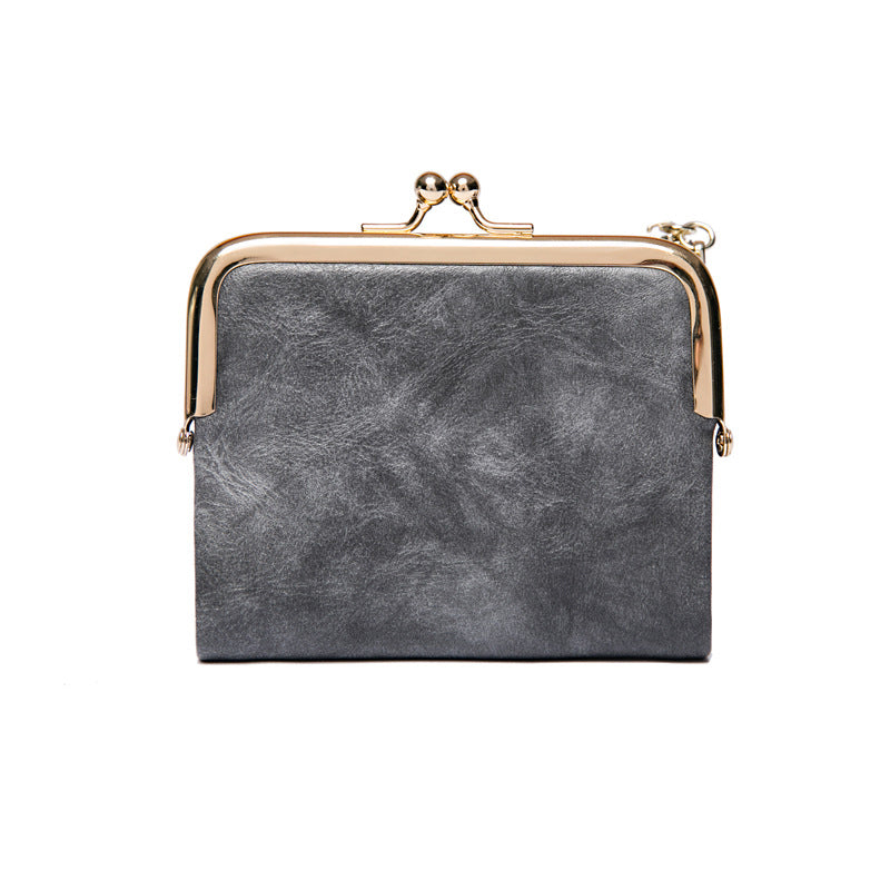Mini porte-monnaie carré à la mode pour dames
