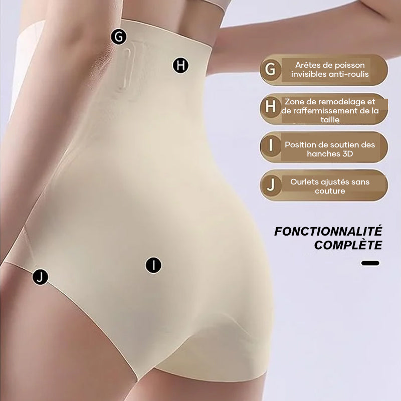 Caleçon gainant le ventre en fibre ionique Ice Silk
