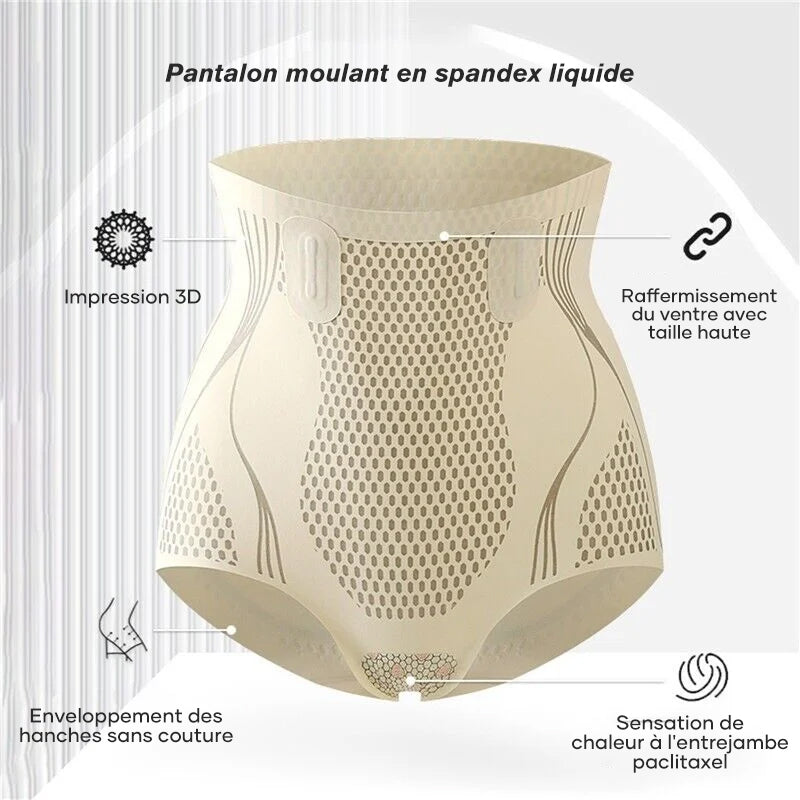 Caleçon gainant le ventre en fibre ionique Ice Silk