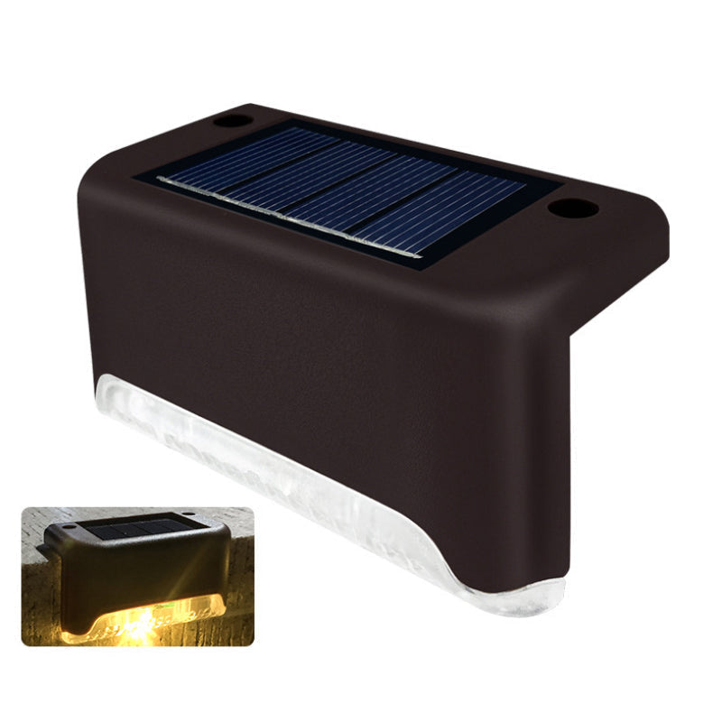Lumières d'escalier extérieures solaires (4PCS)