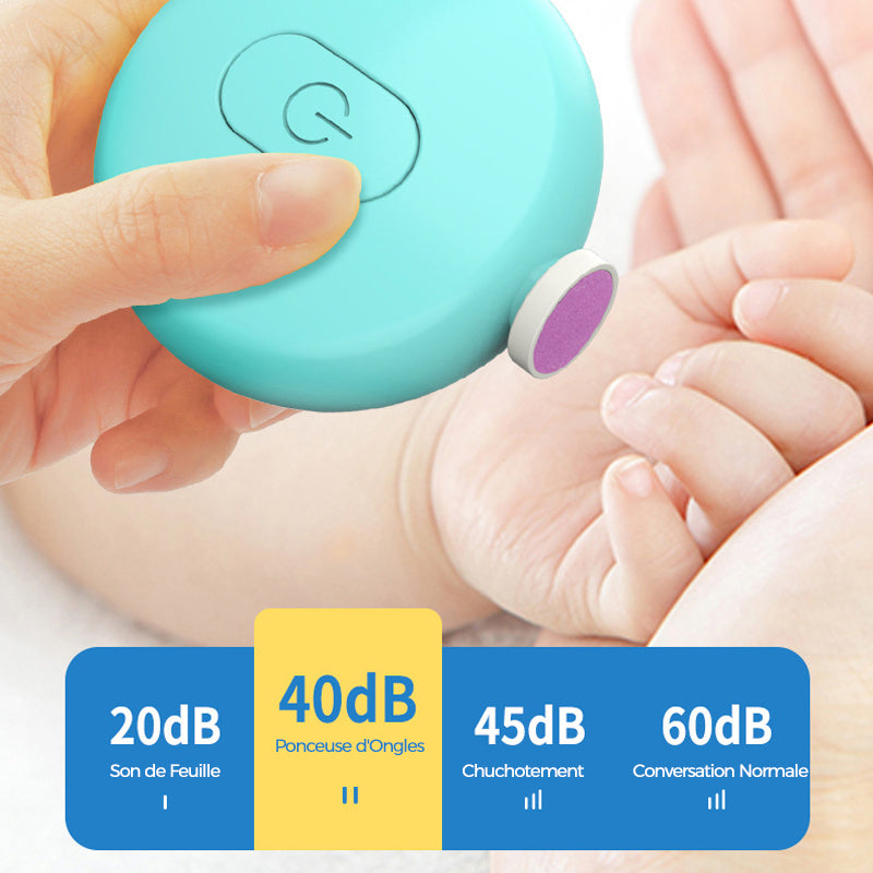 Coupe-ongles électrique pour bébé