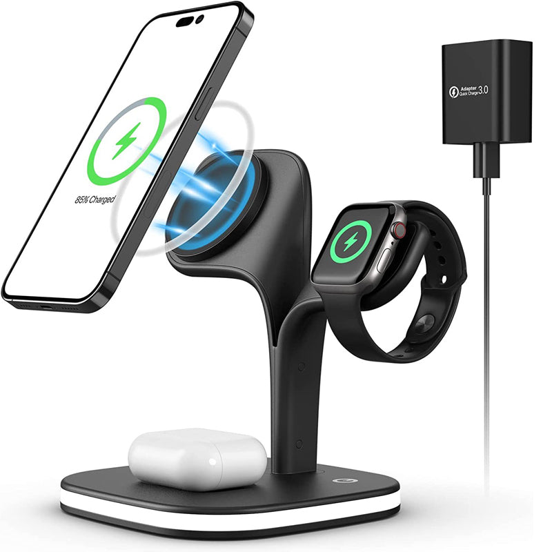 Chargeur sans fil magnétique 3 en 1