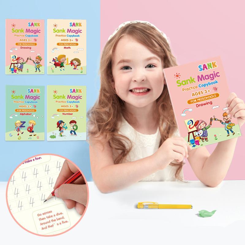 👨‍👶‍👦Cahier d'Exercice d'Écriture pour Enfant d'Âge Préscolaire