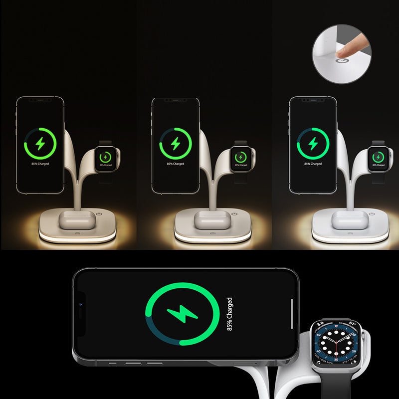 Chargeur sans fil magnétique 3 en 1