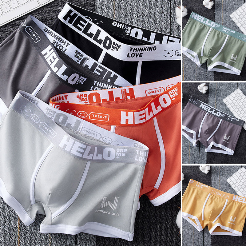 Sous-vêtements masculins en coton respirant