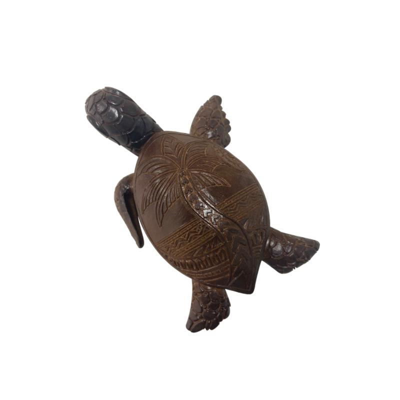 Sculpture sur bois tortue hawaïenne