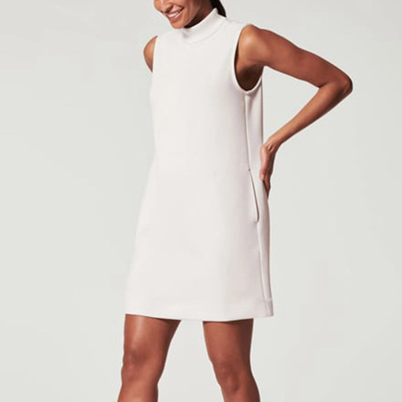 Robe sans manches avec poches