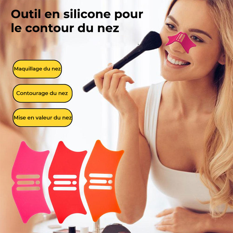 Outil d'ombre à paupières en silicone