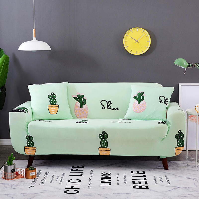Housse de canapé extensible universelle entièrement enveloppée