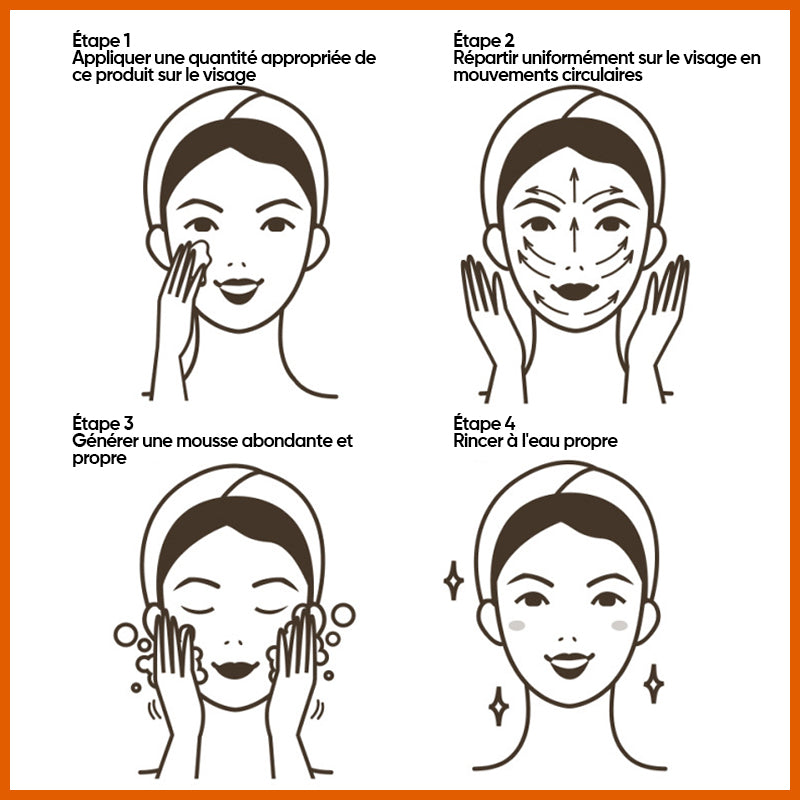 Masque en Mousse à l'Acide Carotte Complex (lot de 12)