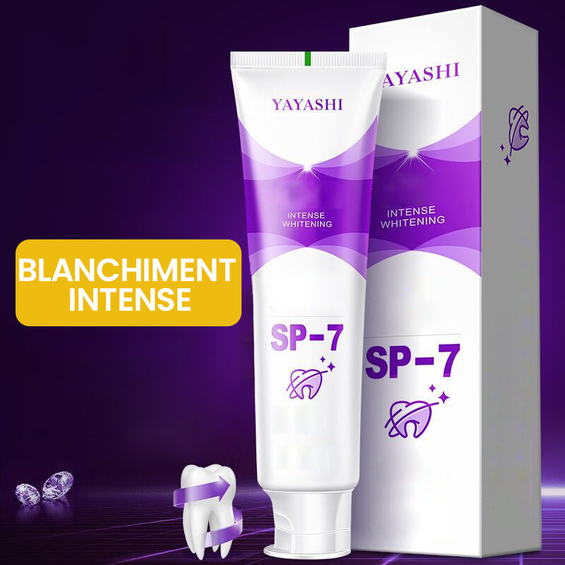 Dentifrice probiotique éclaircissant et enlevant les taches
