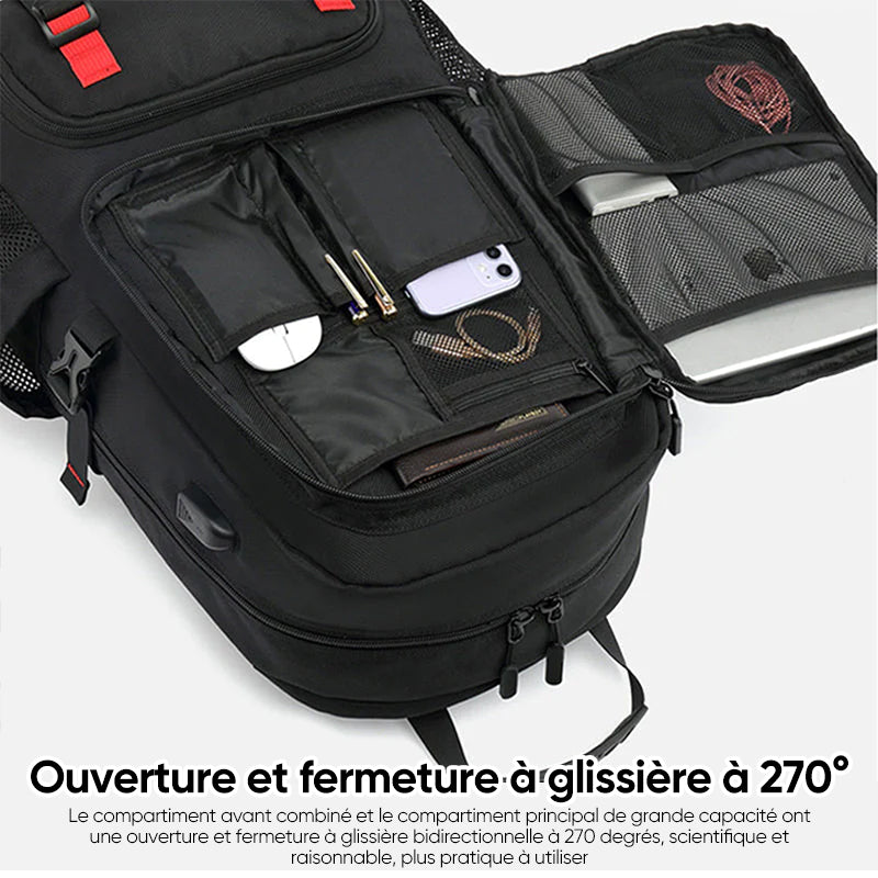 Sac à dos de voyage grande capacité