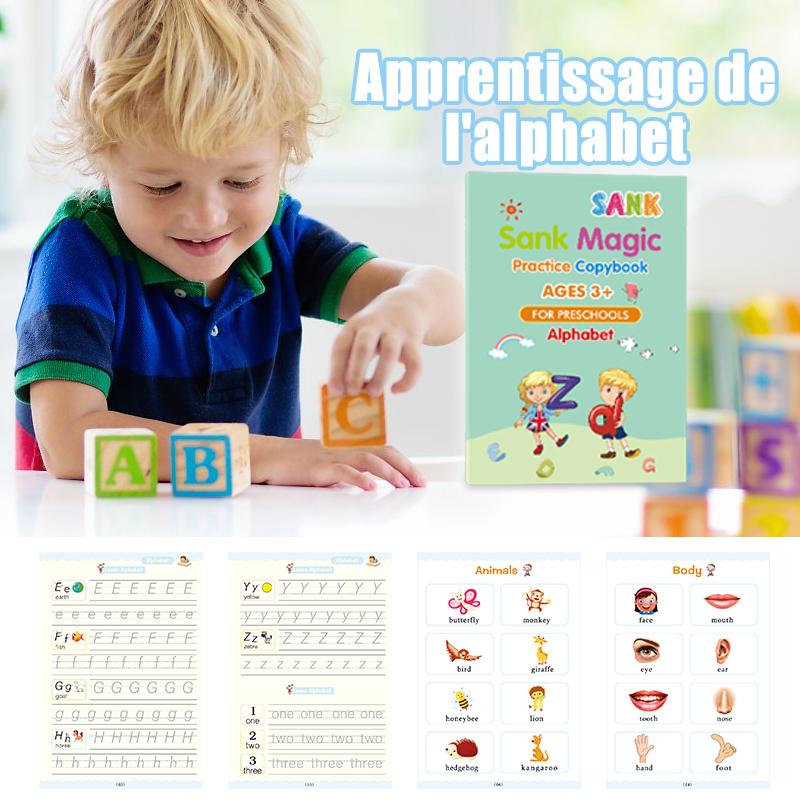 👨‍👶‍👦Cahier d'Exercice d'Écriture pour Enfant d'Âge Préscolaire