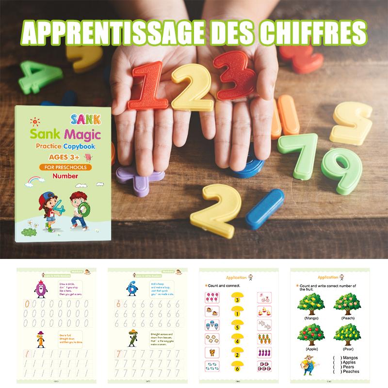 👨‍👶‍👦Cahier d'Exercice d'Écriture pour Enfant d'Âge Préscolaire