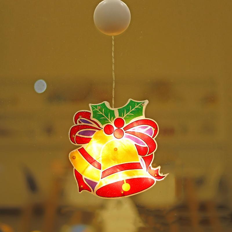 VENTE DE NOËL🎄Lumières Décoratives de Ventouse de Fenêtre de Noël