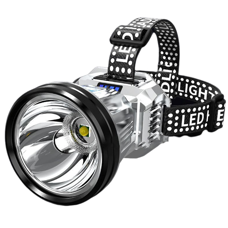 Lampe frontale rechargeable à haute puissance super lumineuse