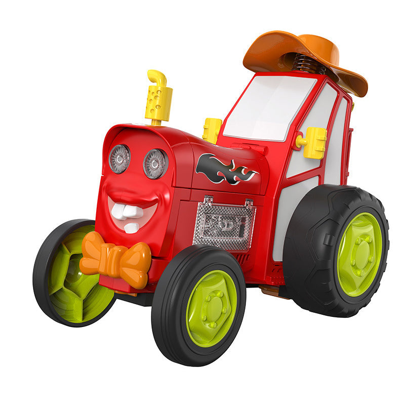 Voiture folle qui saute