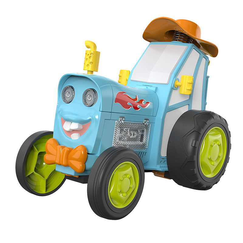 Voiture folle qui saute