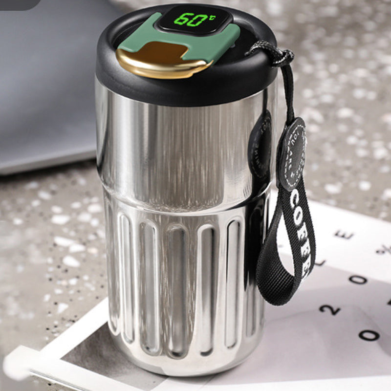Thermos à café avec affichage de la température