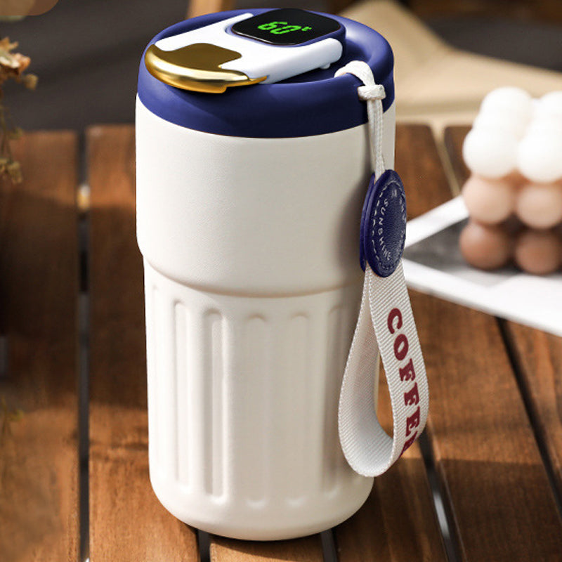 Thermos à café avec affichage de la température