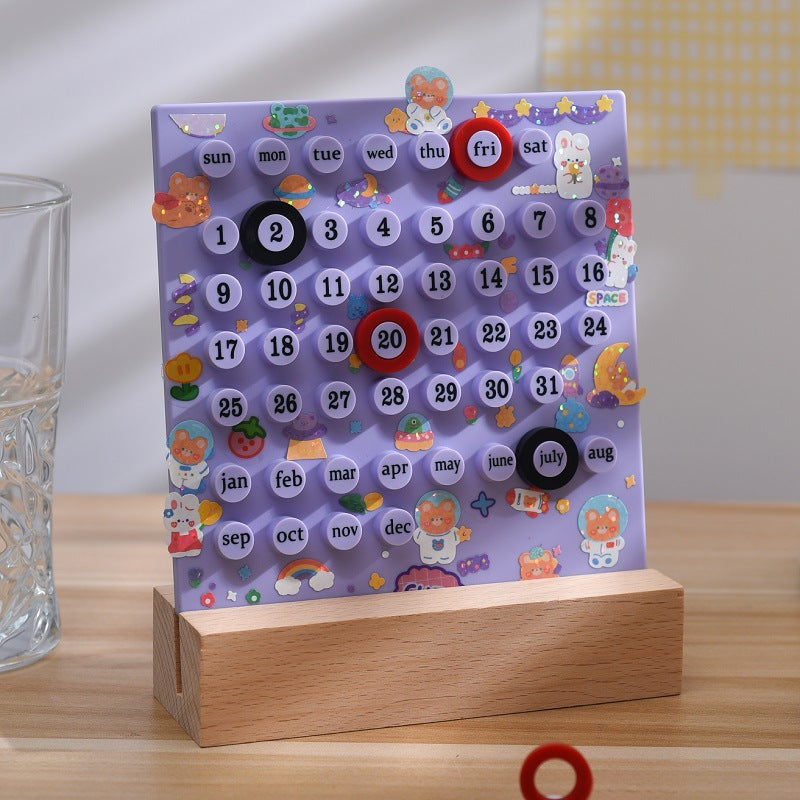 Calendrier Manuel En Boucle DIY