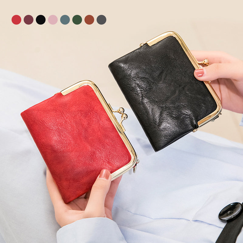 Mini porte-monnaie carré à la mode pour dames