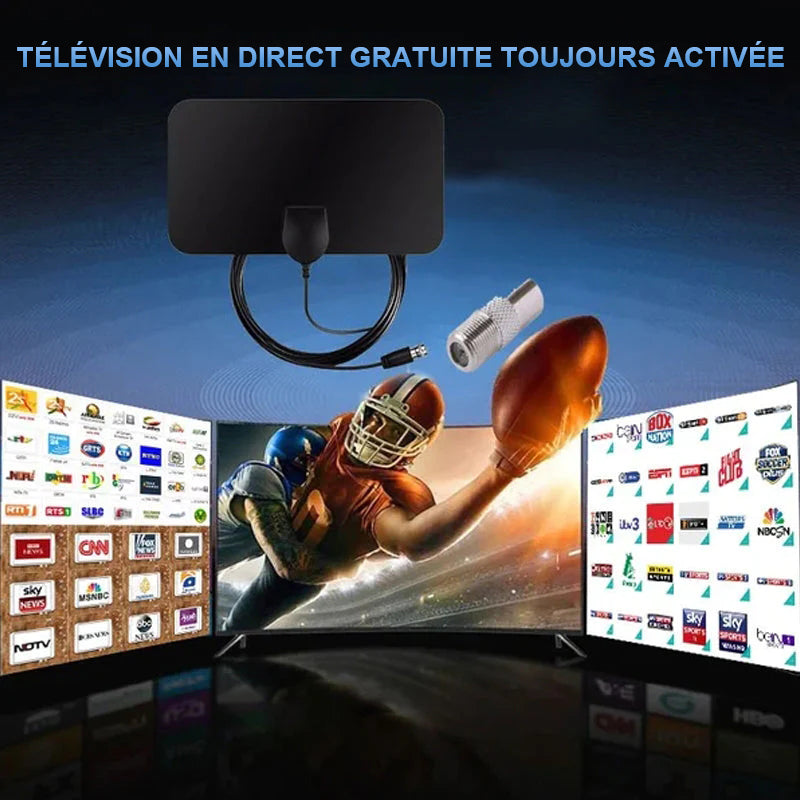 Antenne HDTV numérique améliorée 4K