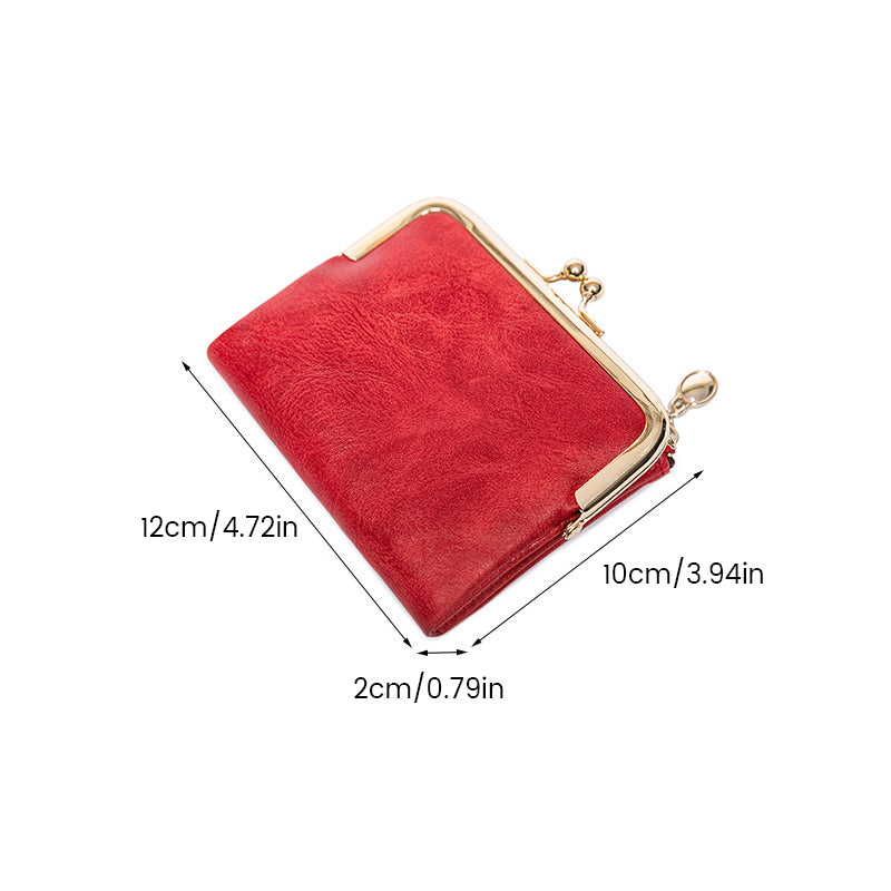 Mini porte-monnaie carré à la mode pour dames