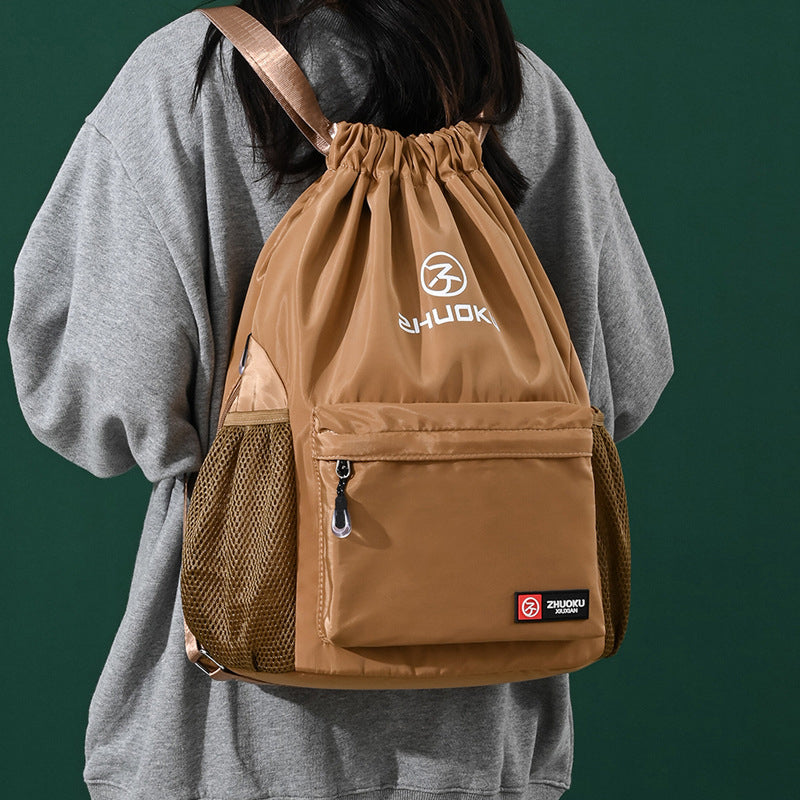 Sac à dos à cordon de serrage pour le sport