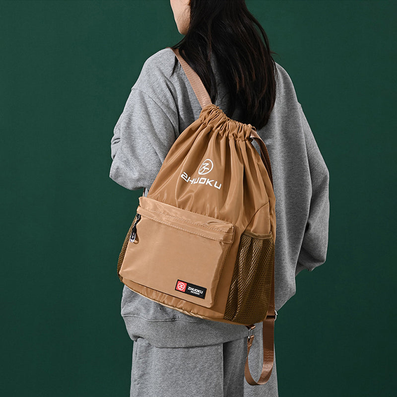 Sac à dos à cordon de serrage pour le sport