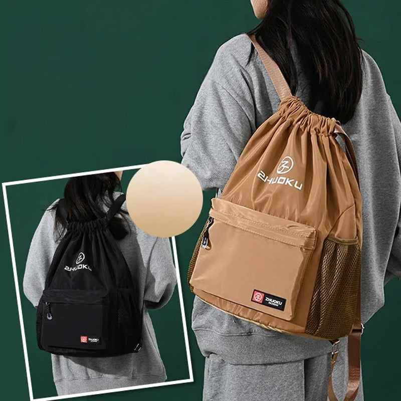 Sac à dos à cordon de serrage pour le sport