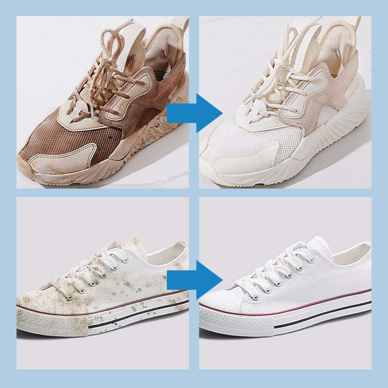 Nettoyant et éclaircissant pour chaussures blanches