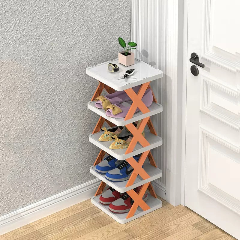Organisateur de rangement pour étagère à chaussures multicouche