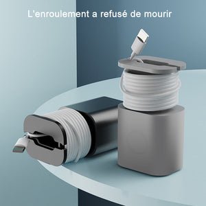 🎄Protecteur de Chargeur en Silicone 2 en 1