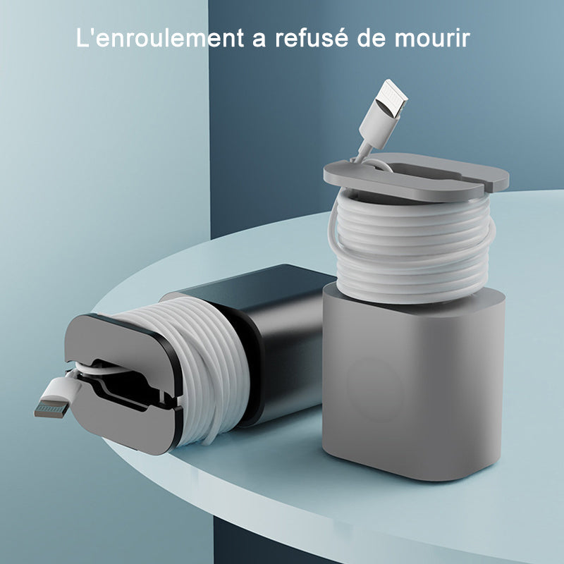 🎄Protecteur de Chargeur en Silicone 2 en 1