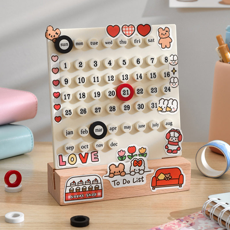 Calendrier Manuel En Boucle DIY