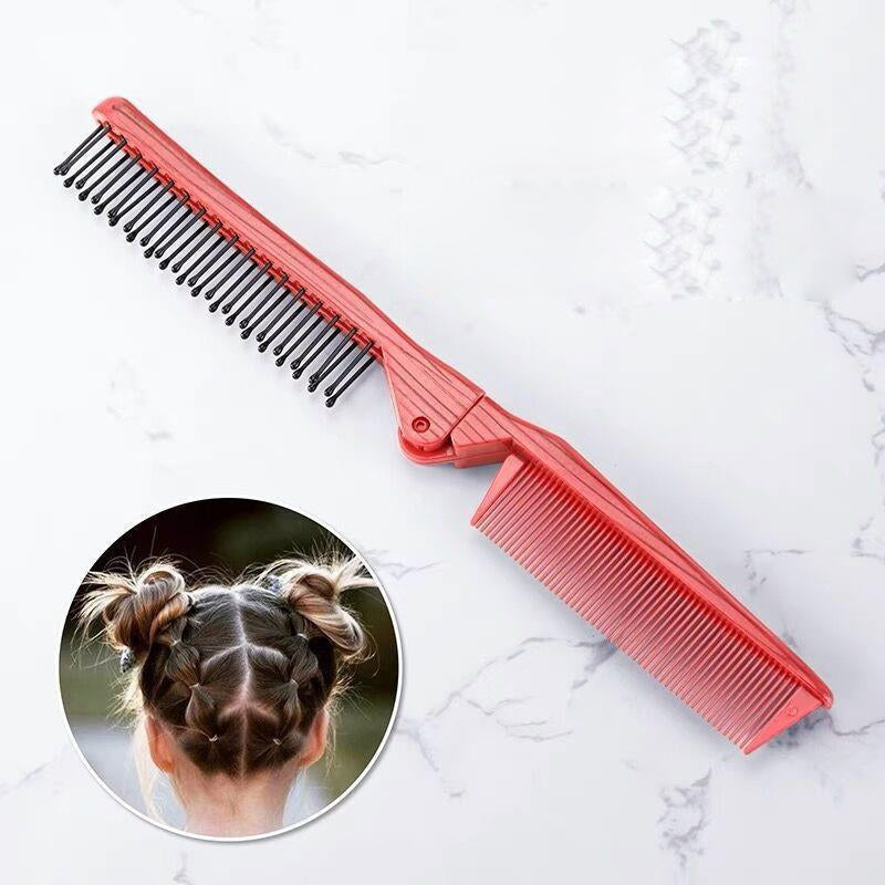 Peigne de coiffage pliable