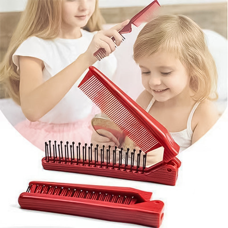 Peigne de coiffage pliable