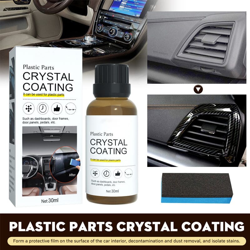 Pièces plastiques Revêtement cristallin