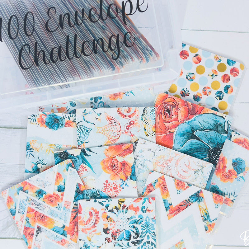 Coffret défi 100 enveloppes