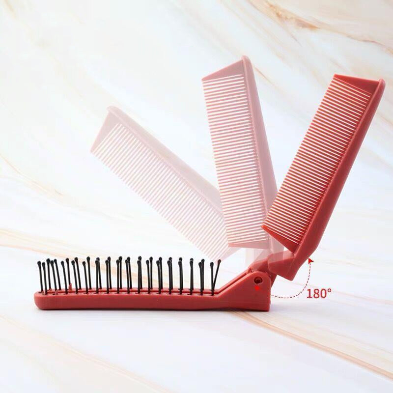 Peigne de coiffage pliable