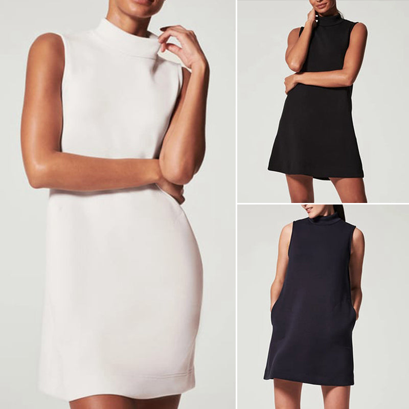 Robe sans manches avec poches