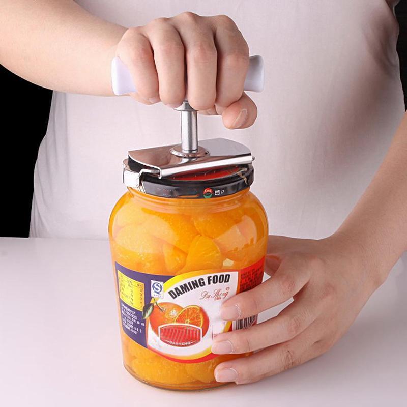 😍Taille réglable en acier inoxydable Ouvre-bouteille