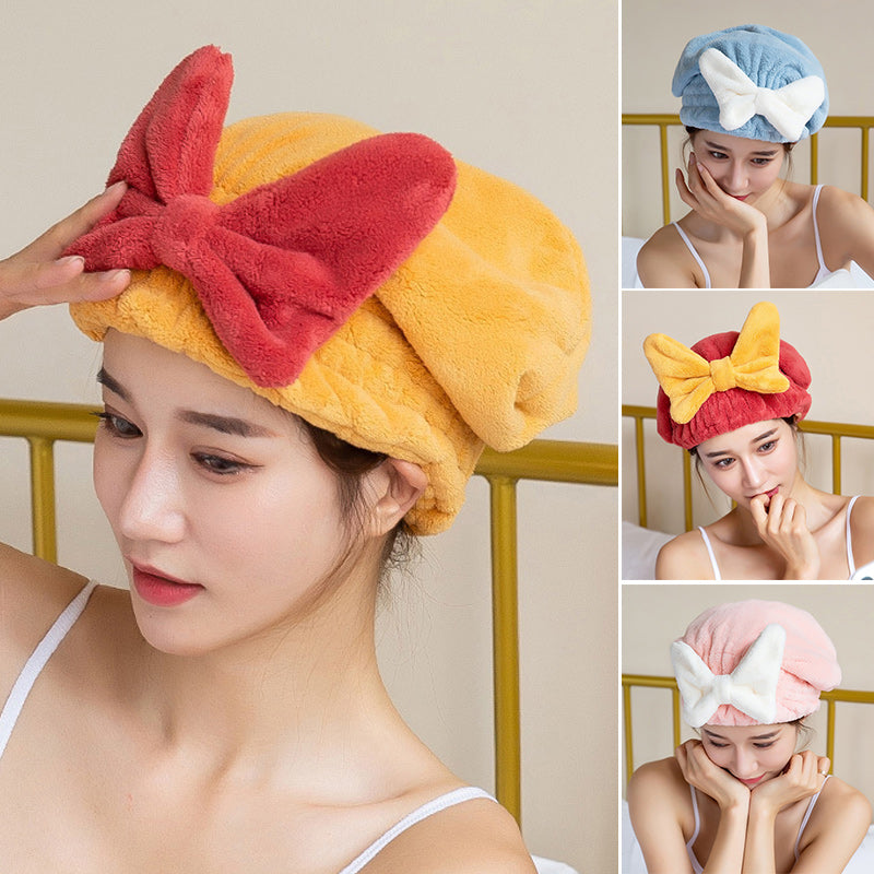 Prévente | Wrap de serviette de cheveux super absorbant pour cheveux mouillés