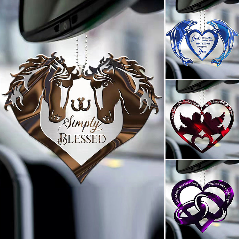 Pendentifs en acrylique Car Patio