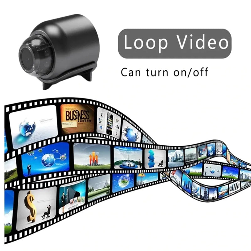 Mini caméra Wi-Fi 1080P HD