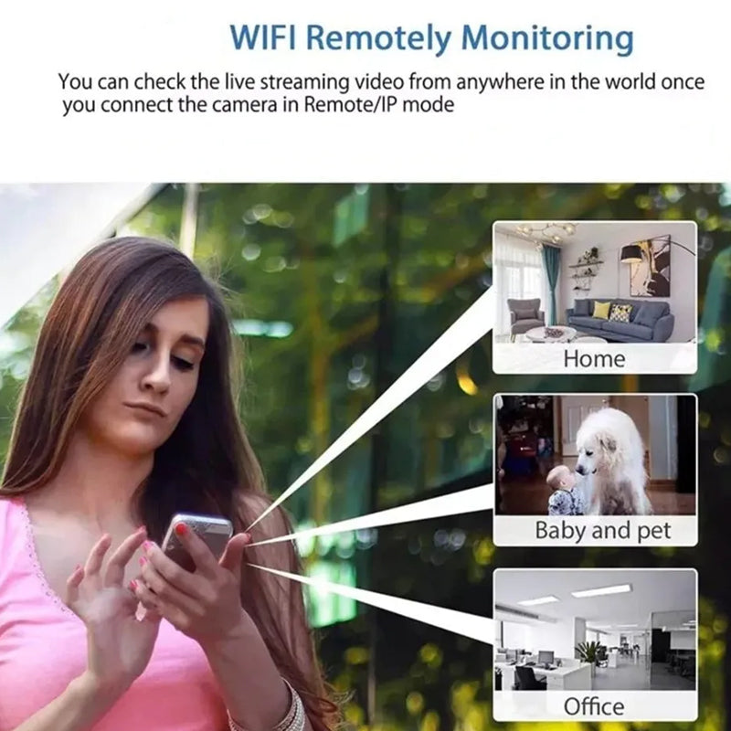 Mini caméra Wi-Fi 1080P HD
